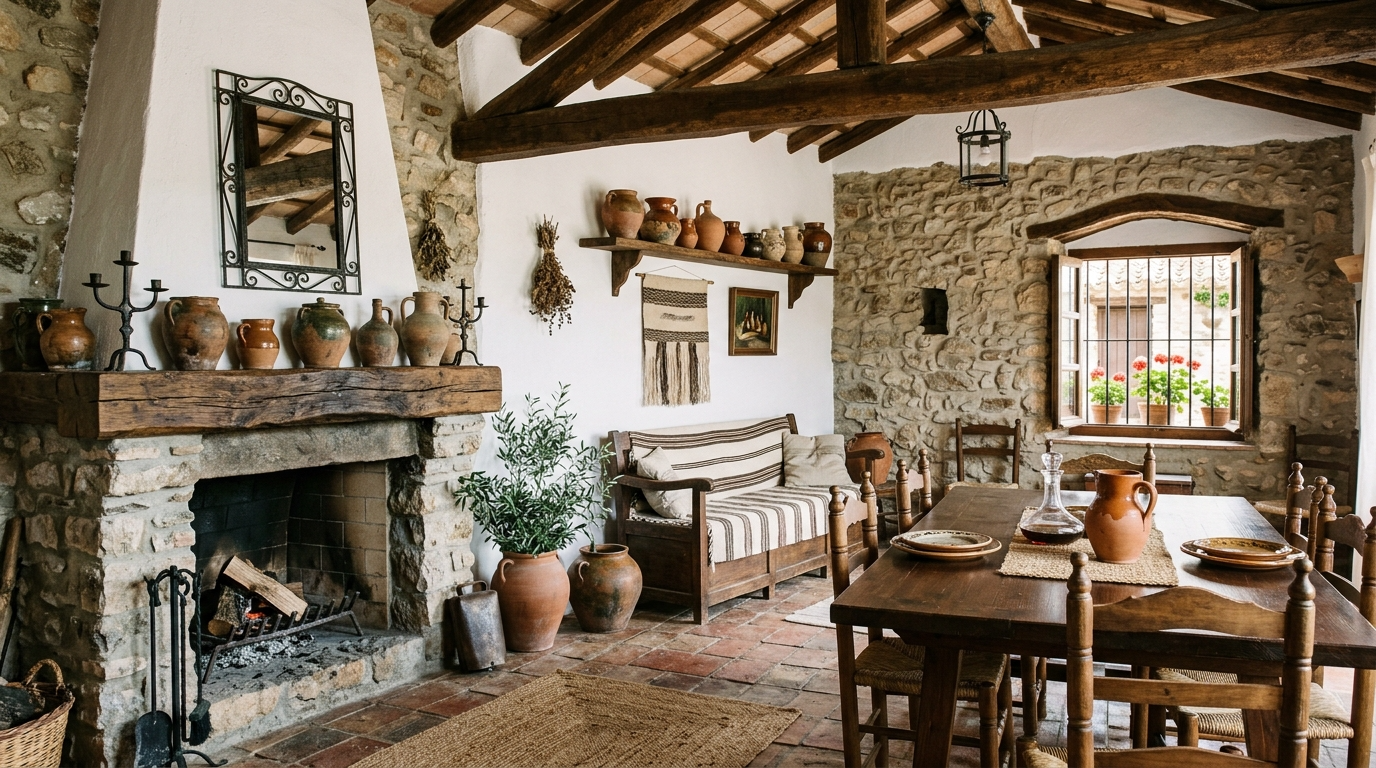 Create a warm glow with lantern style lighting